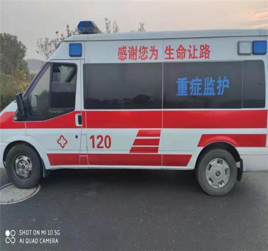 复兴救护车出租服务案例3
